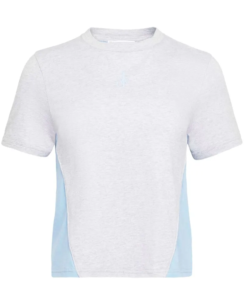 J.W.Anderson T-Shirt mit Einsätzen - Grau Grau
