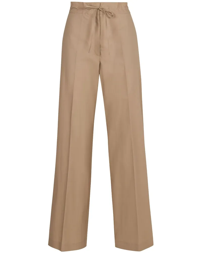P.A.R.O.S.H. P.A.R.O H. Hose mit Faltendetail - Nude Nude