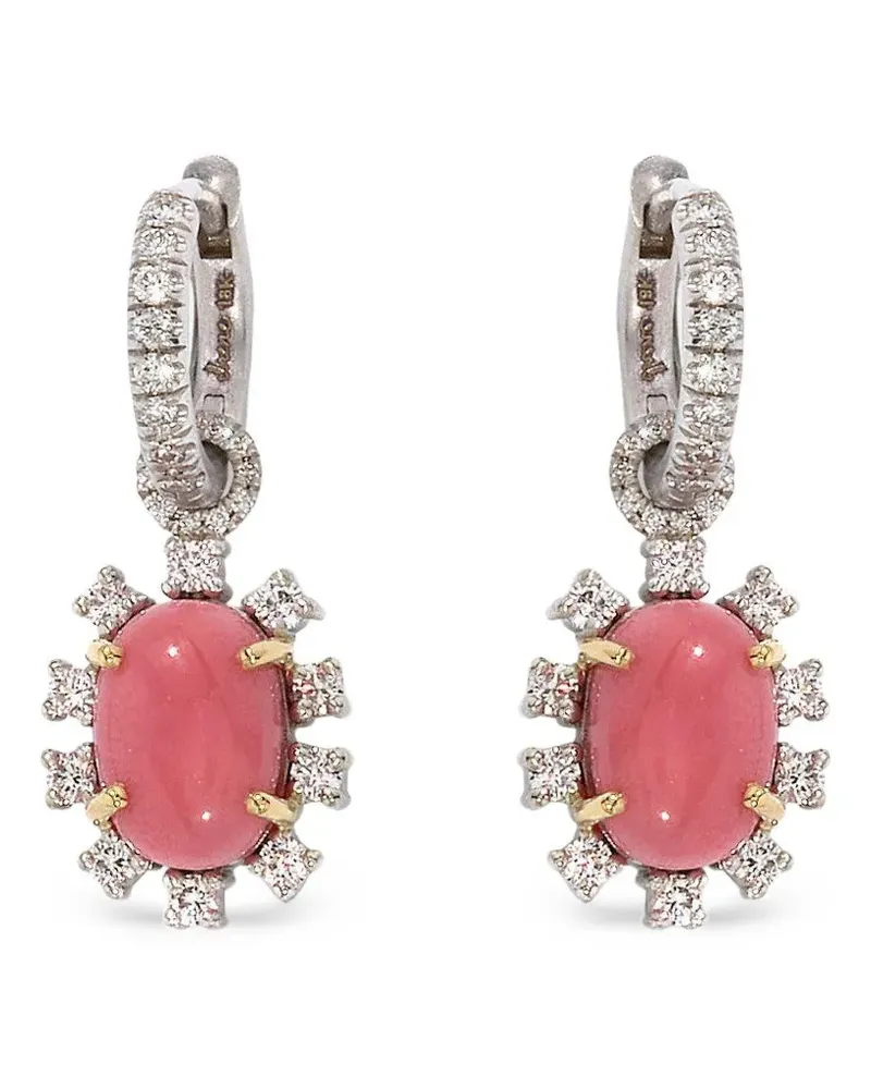 Irene Neuwirth Ohrringe mit Perlen und Diamanten - Silber Silber