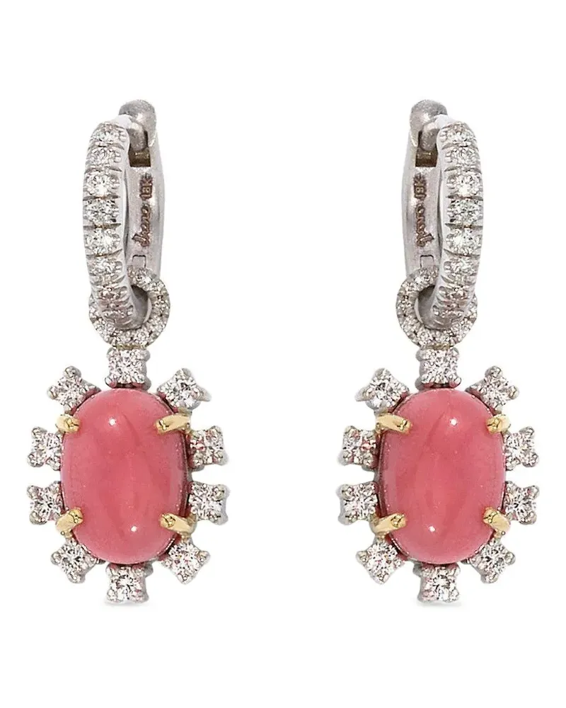 Irene Neuwirth Ohrringe mit Perlen und Diamanten - Silber Silber