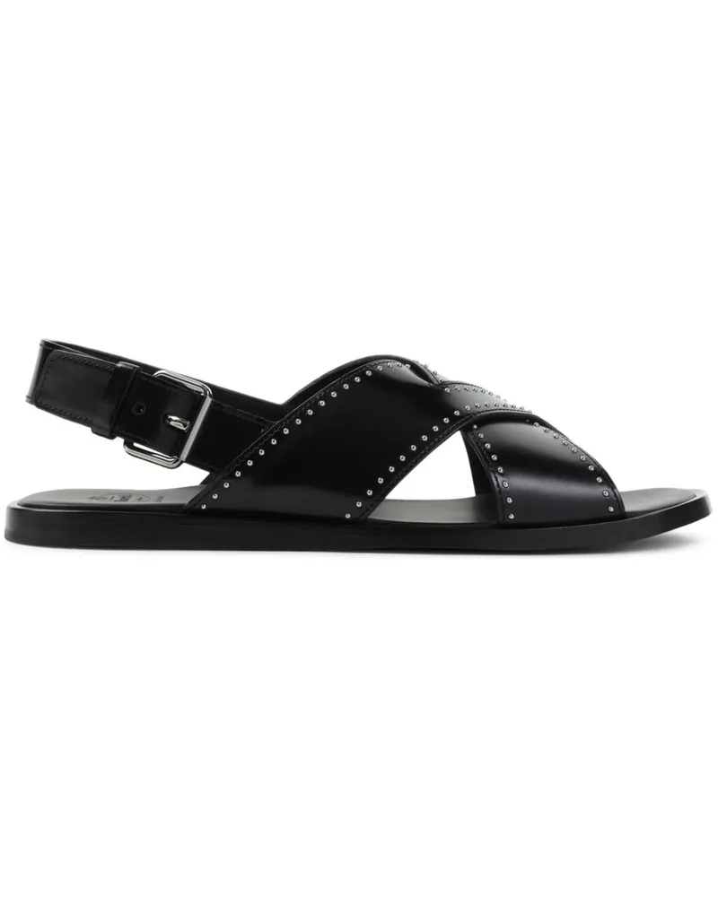 Church's Sandalen mit Nietenverzierung - Schwarz Schwarz
