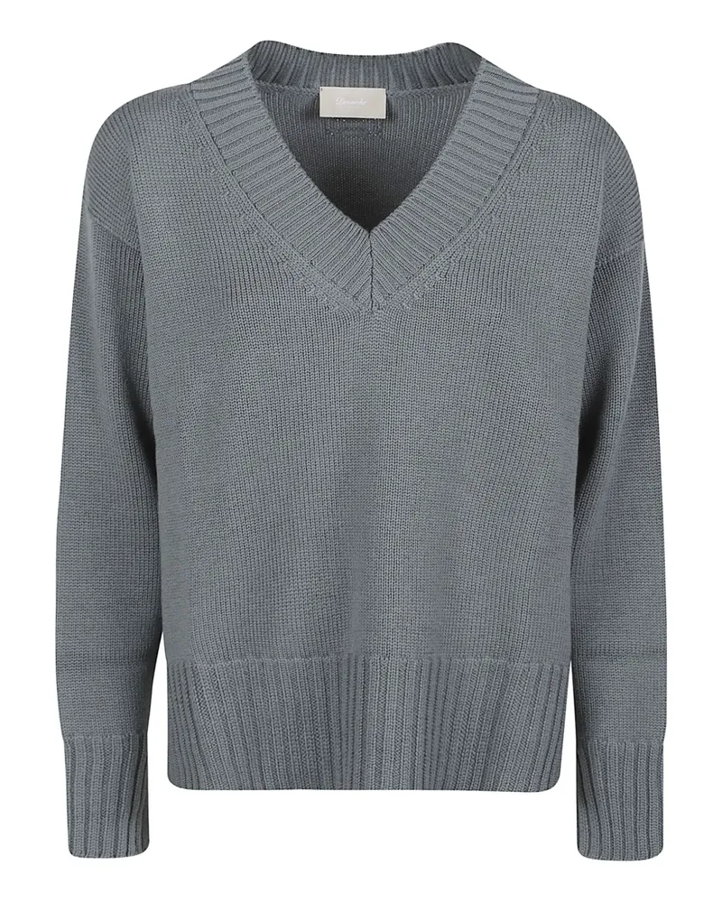 Drumohr  V-neck sweater - Grau Grau