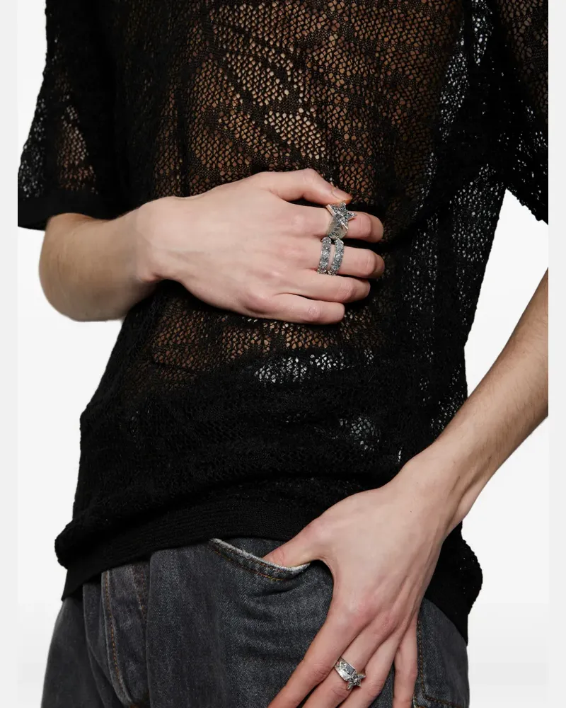 Emanuele Bicocchi Stella Star Ring - Silber Silber