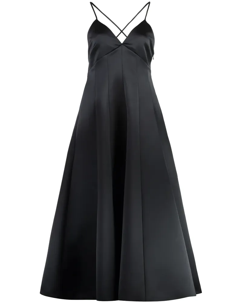 Philosophy Di Lorenzo Serafini Duchesse Kleid - Schwarz Schwarz
