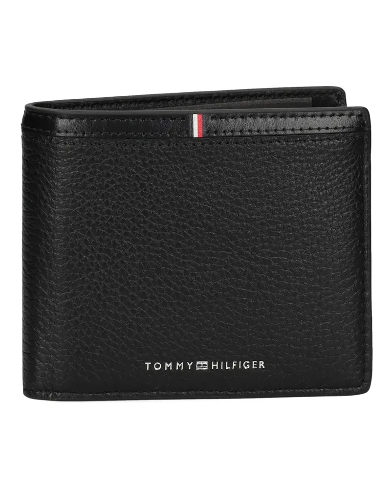 Tommy Hilfiger textured-leather wallet - Schwarz Schwarz