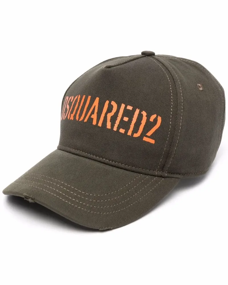 Dsquared2 Baseballkappe mit Logo - Grün Grün