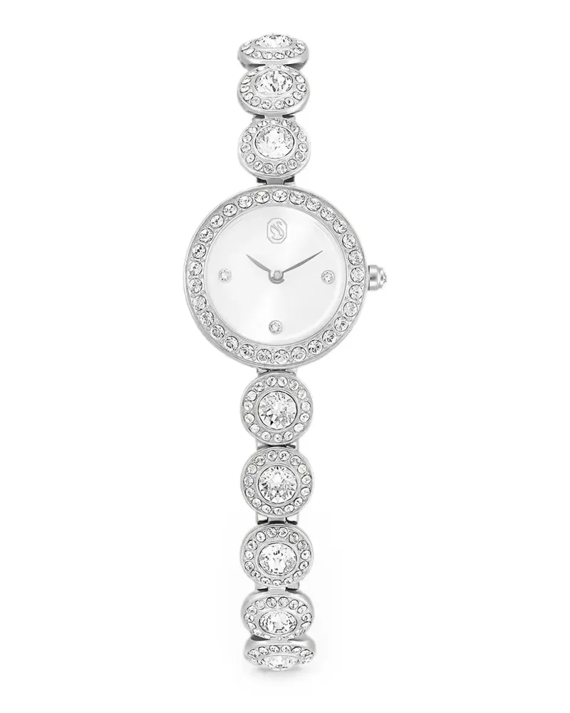 Swarovski crystal-embellished 20mm watch - Weiß Weiß