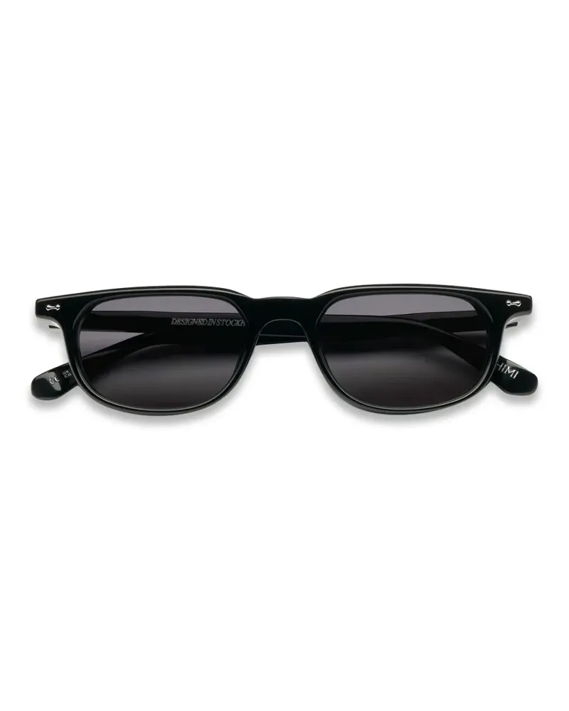 CHIMI Novis Sonnenbrille mit eckigem Gestell - Schwarz Schwarz