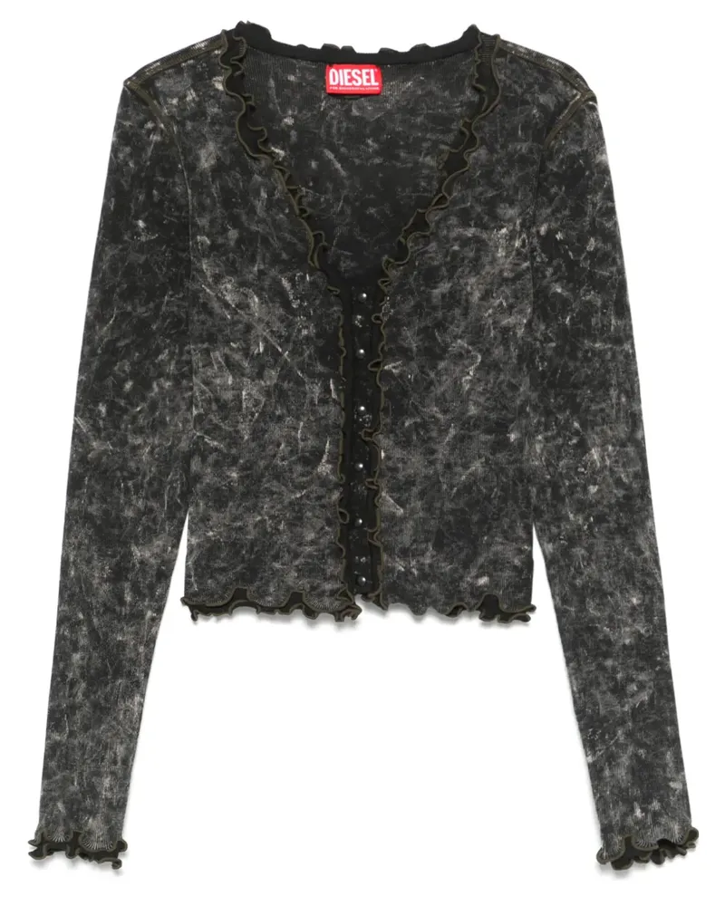 Diesel T-Flux Oberteil - Schwarz Schwarz