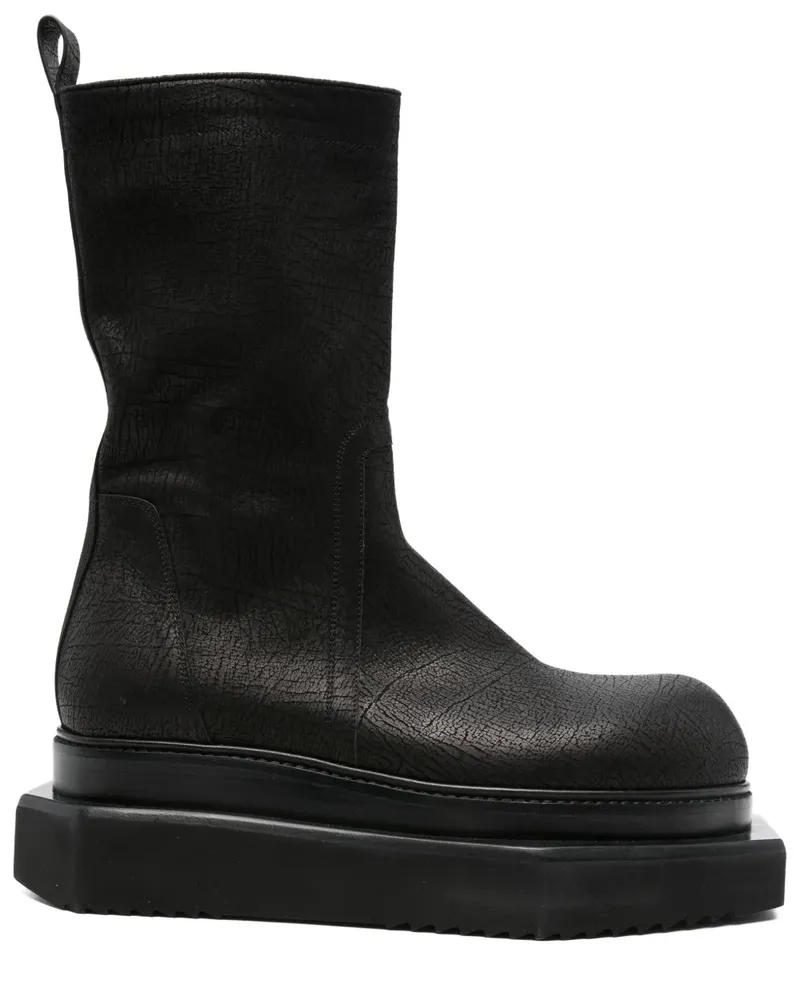 Rick Owens Turbo Cyclops Plateau-Stiefel 40mm - Schwarz Schwarz