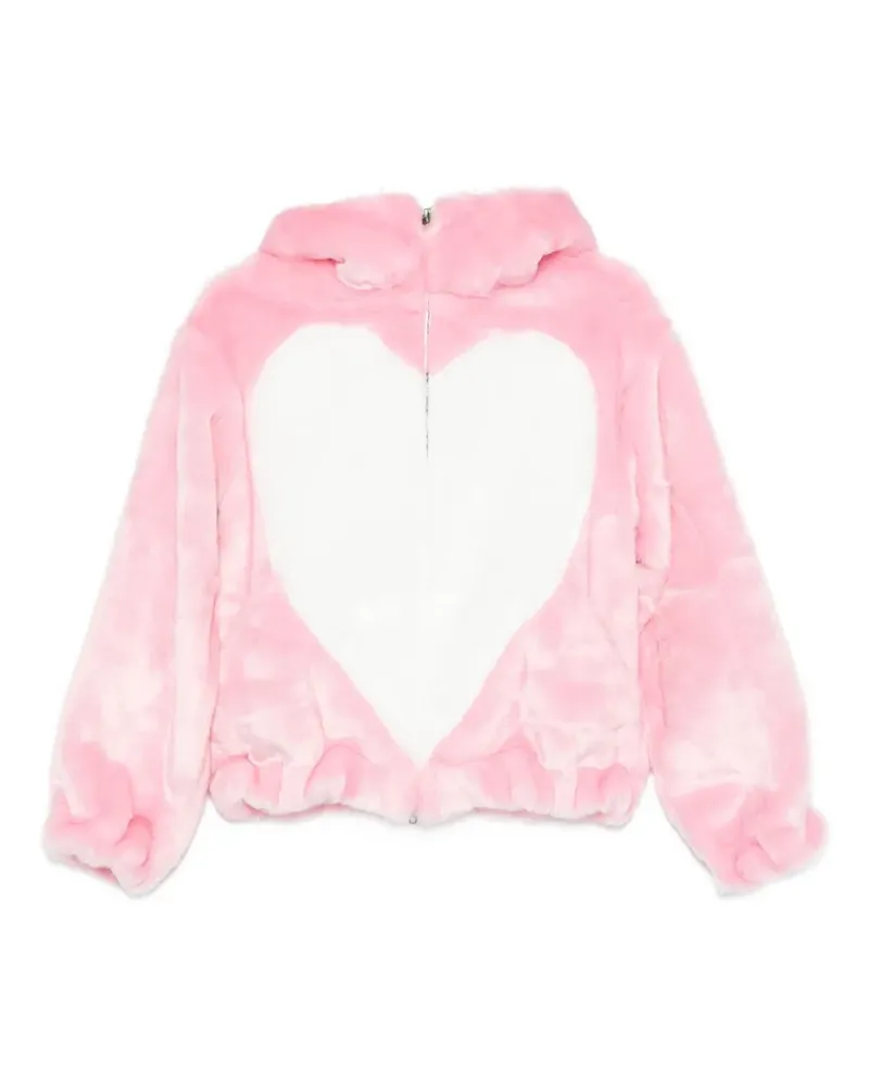 Kenzo Heart bomber jacket - Rosa Rosa