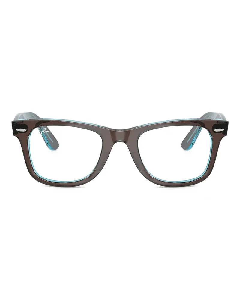 Ray Ban Brille im Wayfarer-Design - Braun Braun