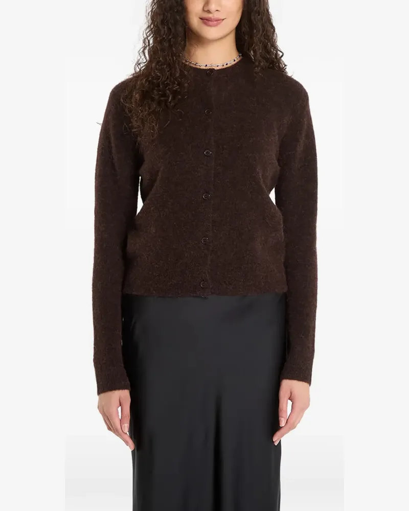 Samsøe & Samsøe Nor button-front cardigan - Braun Braun