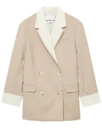 REMAIN Doppelreihiger Blazer Nude