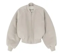 Gefütterte Bomberjacke - Nude