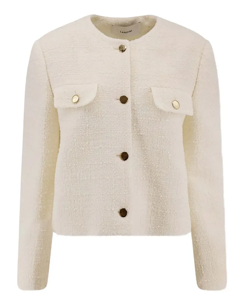 LARDINI single-breasted jacket - Nude Nude