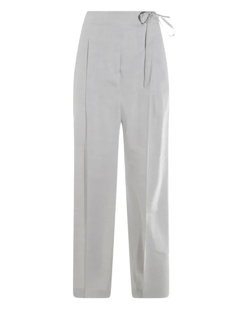 Eleventy Hose mit Bügelfalten - Grau Grau