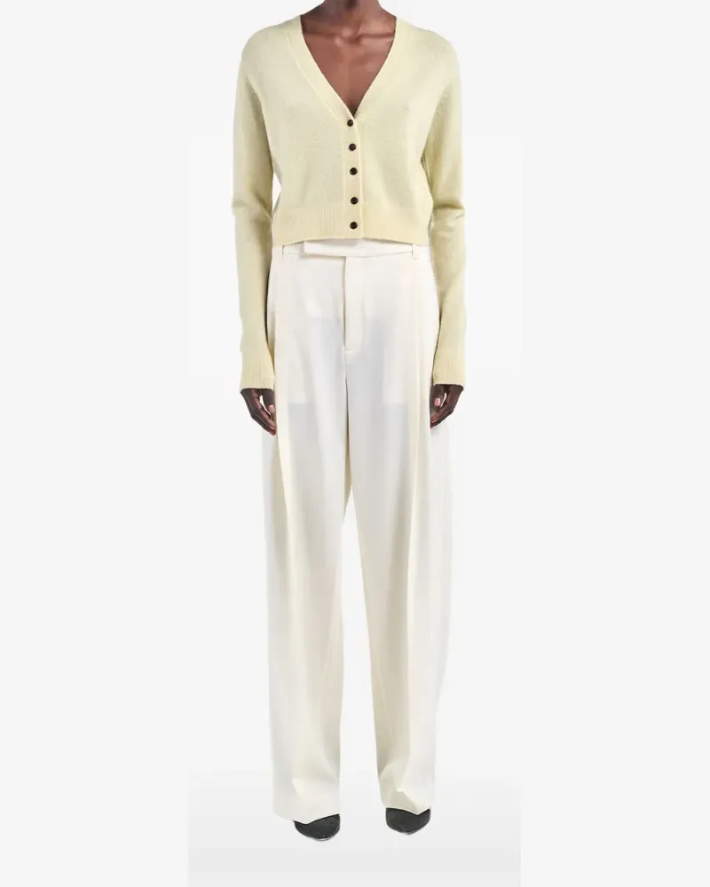 Maria Mcmanus Shrunken Cardigan - Nude Nude