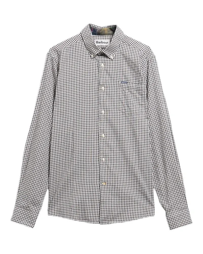 Barbour Padshaw gingham check button-down shirt - Weiß Weiß