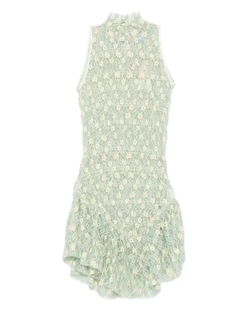 Roberta Einer Kleid mit Spitze - Grün Grün