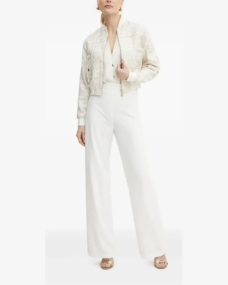 Patrizia Pepe Ärmellose Bluse - Weiß Weiß