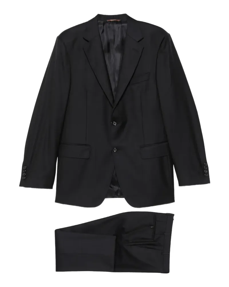 Canali Anzug mit fallendem Revers - Blau Blau