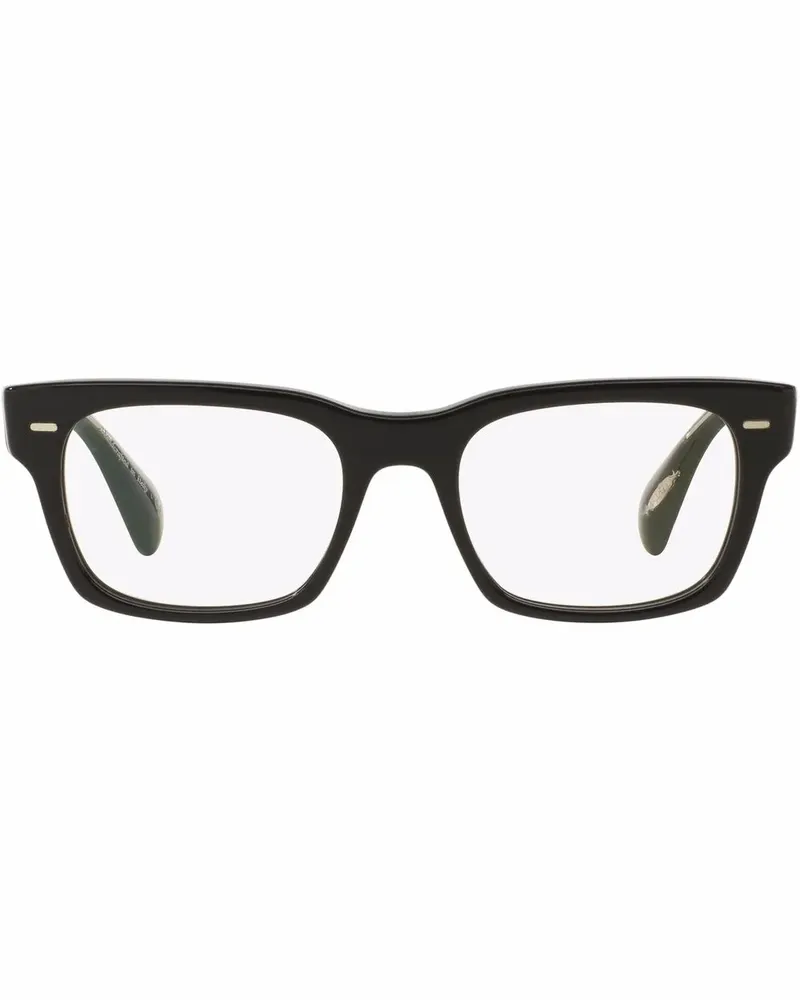 Oliver Peoples Ryce Brille mit eckigem Gestell - Schwarz Schwarz