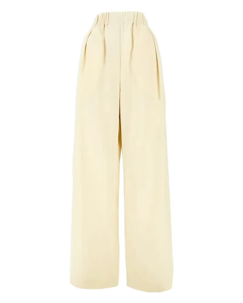 Jil Sander pleated elasticated trousers - Nude Nude