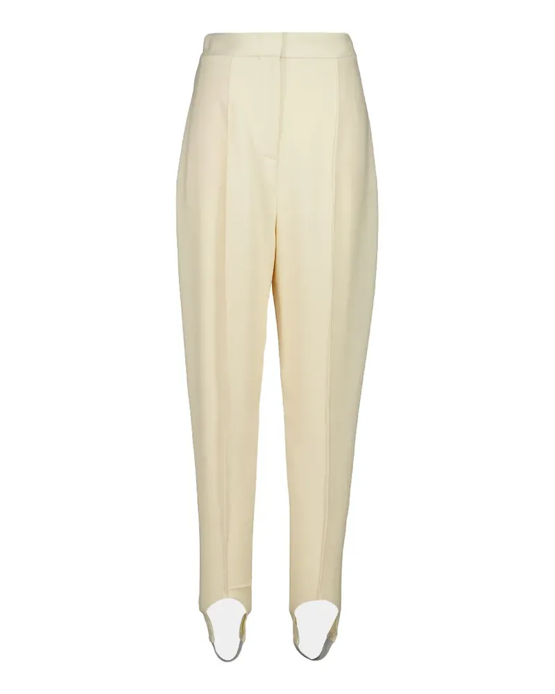 Stella McCartney Tapered-Hose mit Steg - Nude Nude