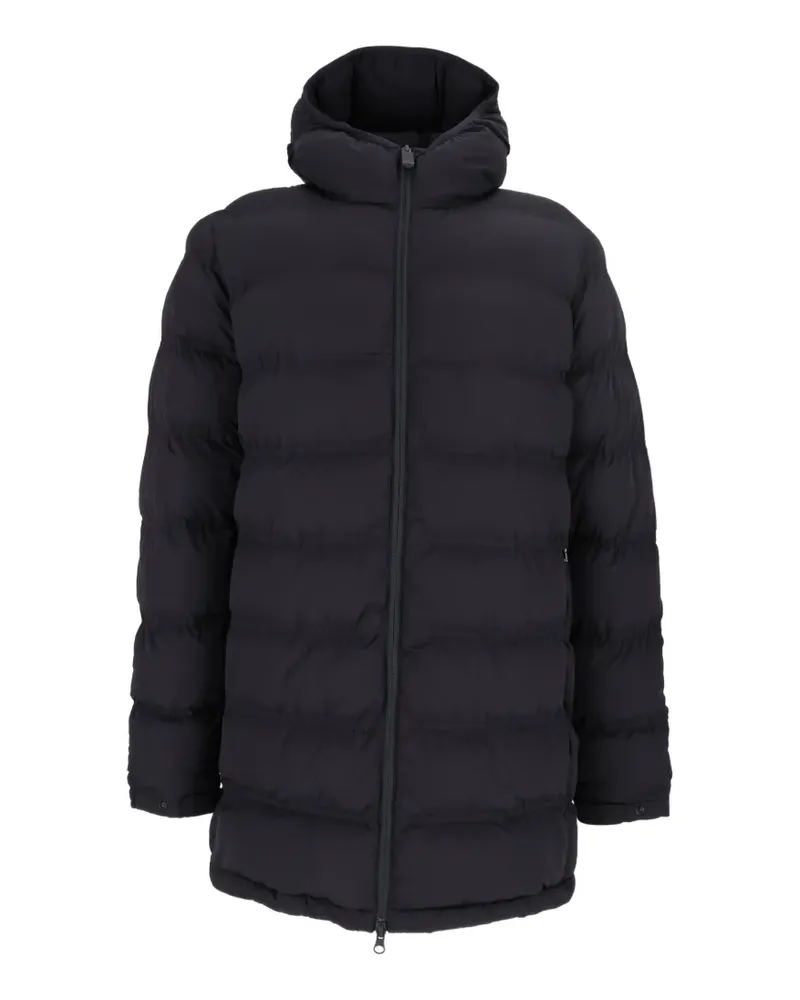 ASPESI quilted hooded parka - Blau Blau