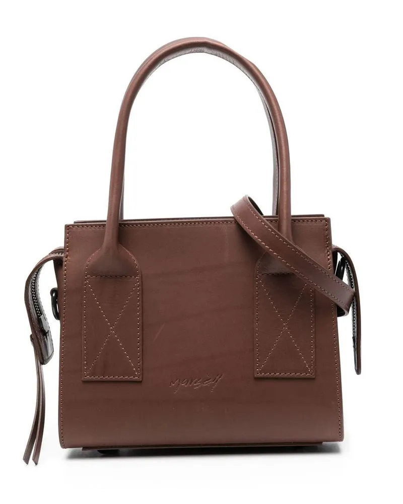 Marsèll Handtasche mit Logo - Braun Braun