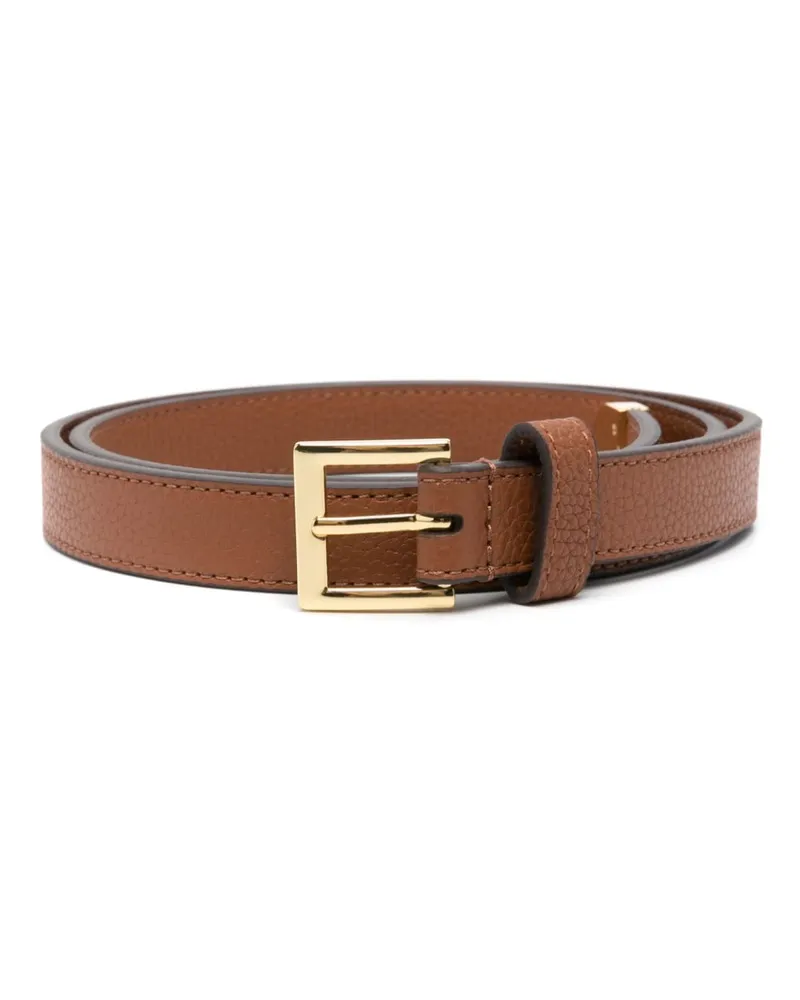 Ralph Lauren Ledergürtel mit Logo-Gravur - Braun Braun
