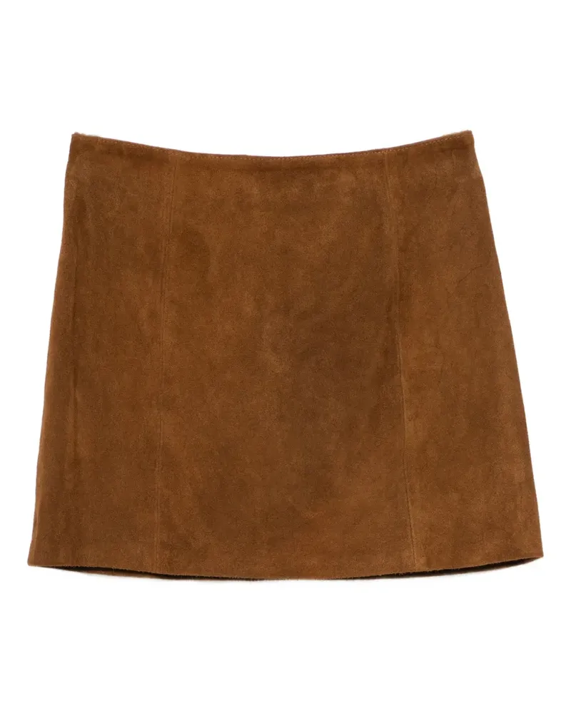 Dixie suede mini skirt - Braun Braun