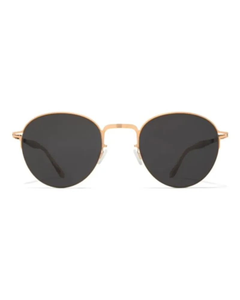 Mykita Tate Halbrand-Sonnenbrille - Gold Gold