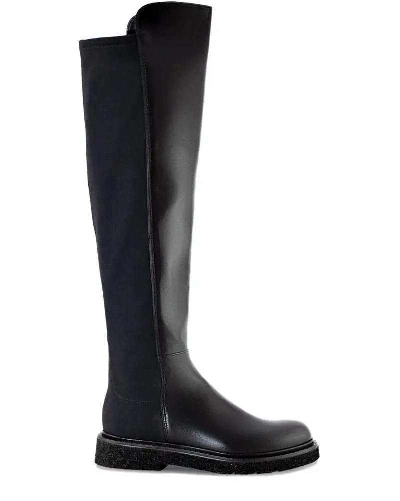 Guglielmo Rotta Stiefel mit elastischen Einsätzen - Schwarz Schwarz