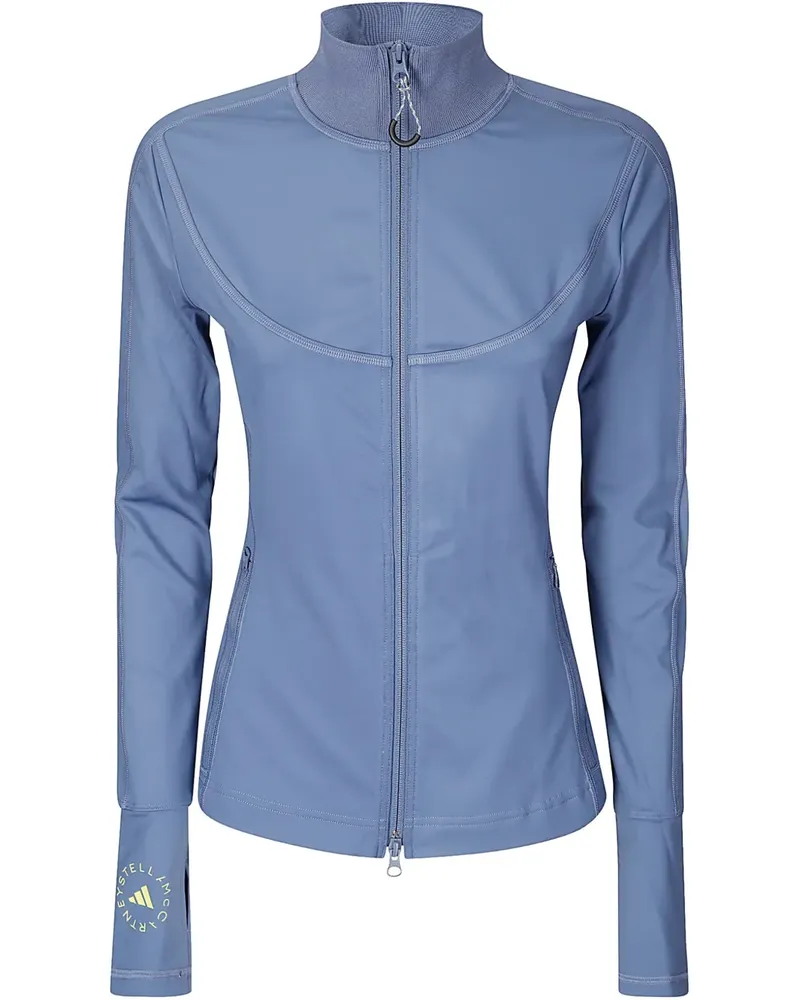 adidas TruePurpose Sweatshirt mit Reißverschluss - Blau Blau