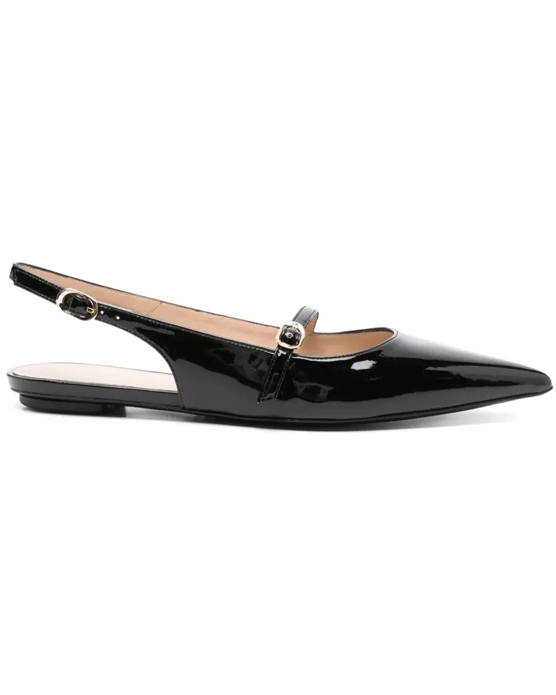 Stuart Weitzman Flache Emilia Pumps - Schwarz Schwarz