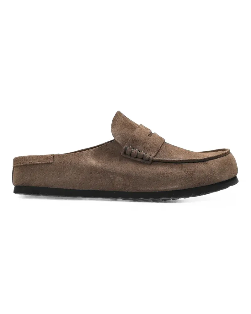 Birkenstock Naples Wrapped Mules - Braun Braun