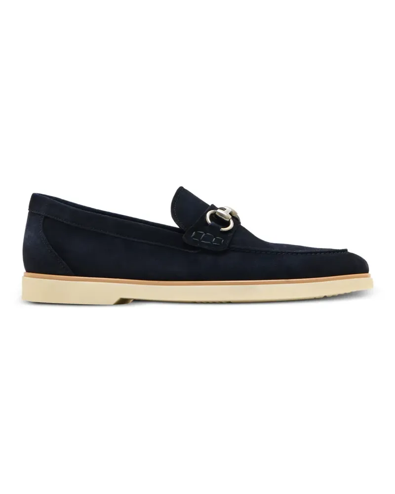 Magnanni Loafer aus Wildleder - Blau Blau