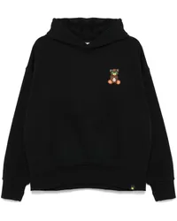 BARROW Iconic Teddy Hoodie Schwarz