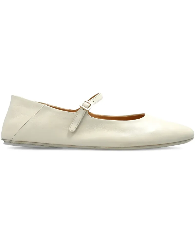 Marsèll Strascico Ballerinas mit Schnalle - Nude Nude