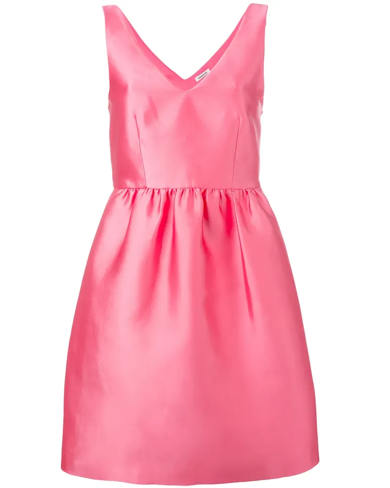 P.A.R.O.S.H. P.A.R.O H. Kleid mit V-Ausschnitt - Rosa Rosa