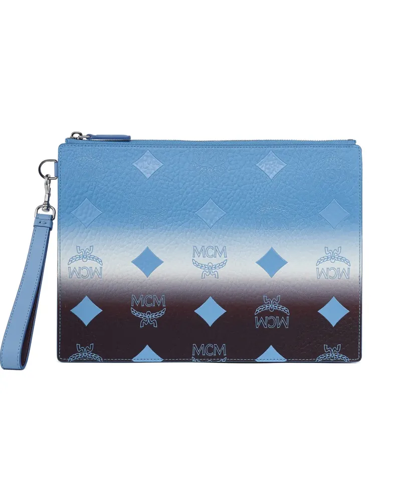MCM Gradation Clutch mit Handgelenkschlaufe - Blau Blau