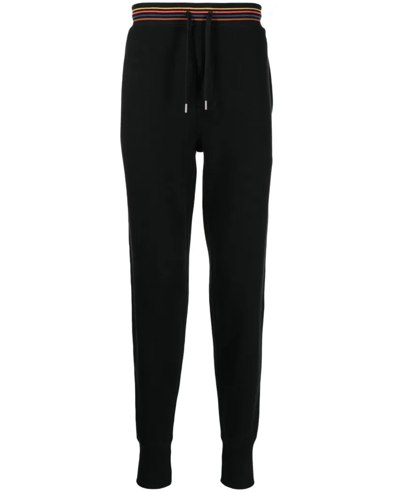 Paul Smith Jogginghose mit gestreiften Details - Schwarz Schwarz