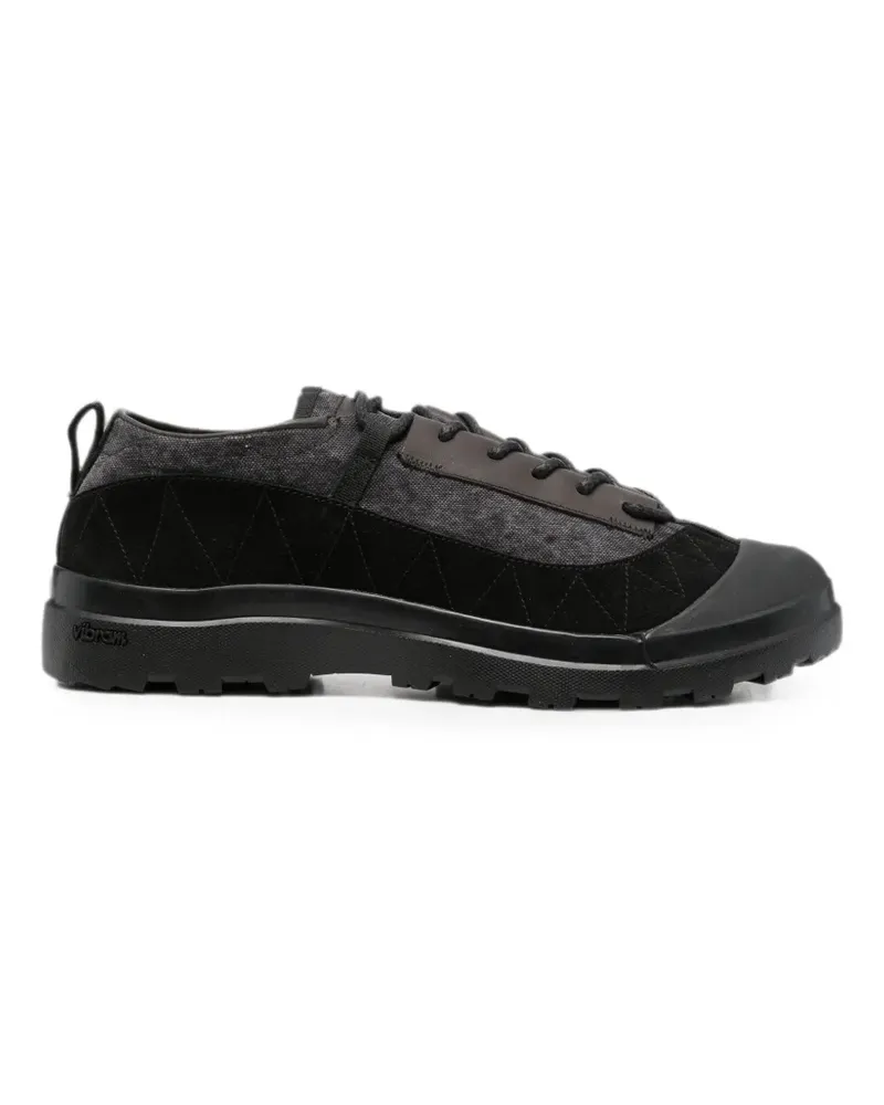 RANRA Vibram Sneakers mit Einsätzen - Schwarz Schwarz