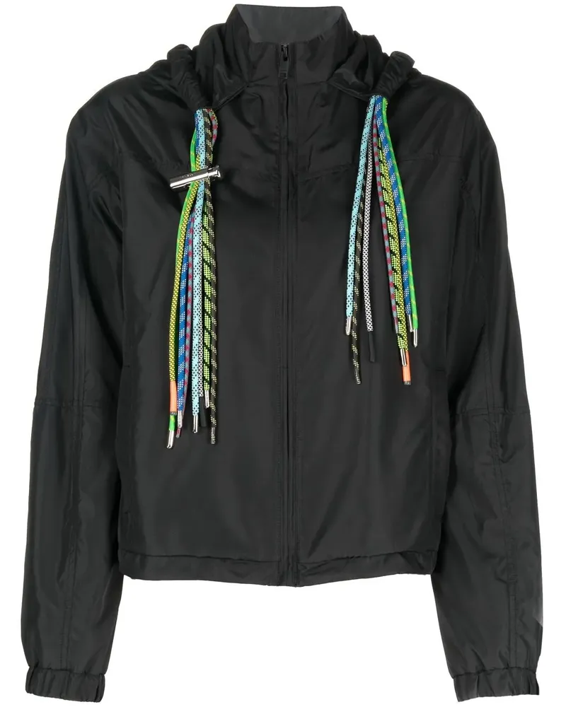 AMBUSH Kapuzenjacke mit Kabel - Schwarz Schwarz