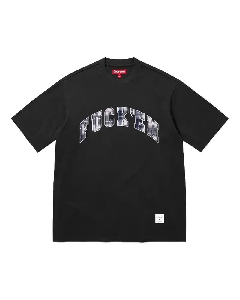 Supreme Being printed T-shirt - Schwarz Schwarz