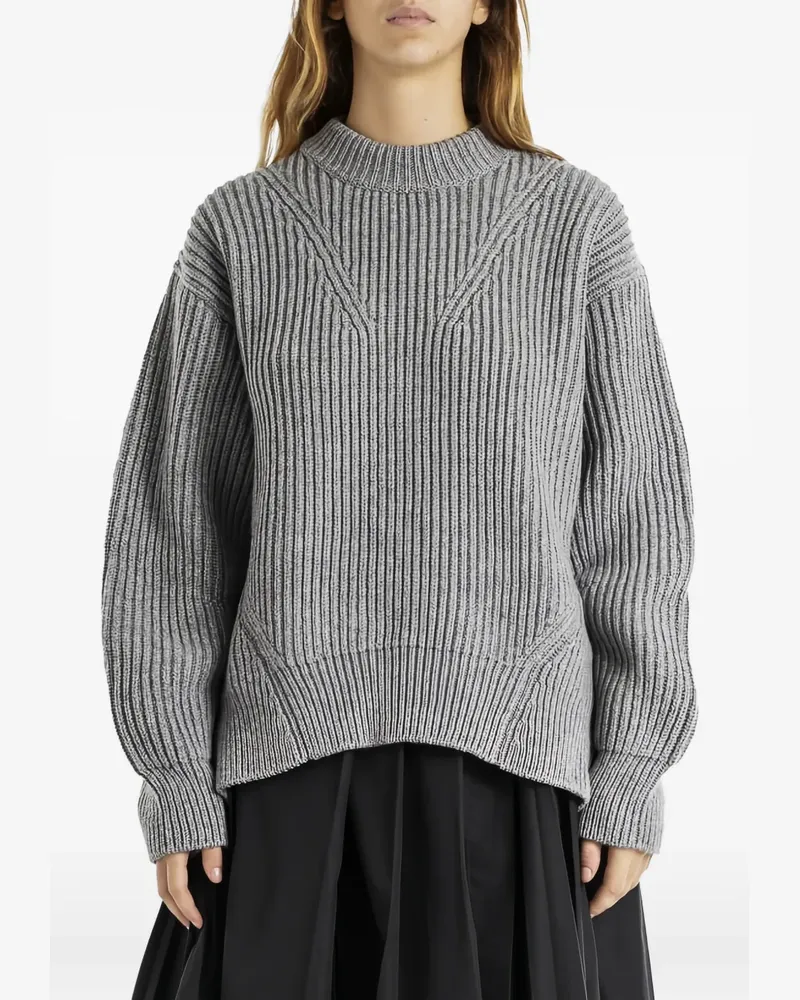 Jil Sander long-sleeves sweater - Grau Grau