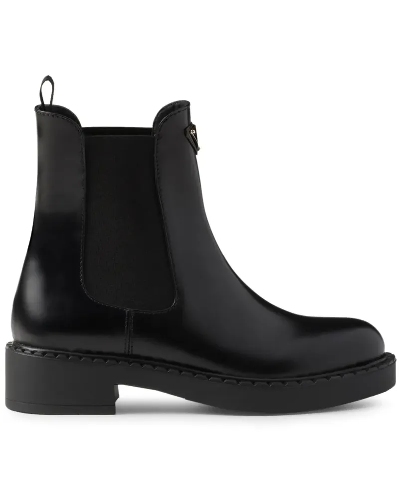 Prada Chocolate Chelsea-Boots 50mm - Schwarz Schwarz
