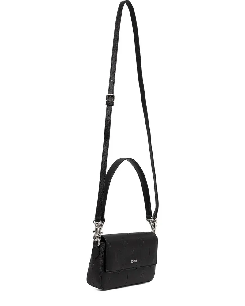 JOOP! Umhängetasche mit gerpägtem Logo - Schwarz Schwarz